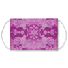 Purple Concentric Tie Dye Pattern Face Mask
