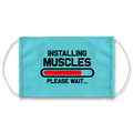 Installing Muscles Blue Face Mask