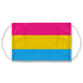 Pansexual Flag Face Mask