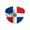 Dominican Republic Flag Face Mask