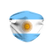Argentina Flag Face Mask