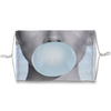 Bubble Gum Light Blue Face Mask