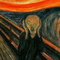 The Scream (1893) by Edvard Munch