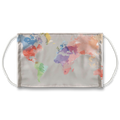 Watercolor World Face Mask
