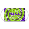 Nasa It is Rocket Science Neon Green Tie Dye Face Mask