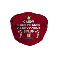 Candy Candy Canes Candy Corns & Syrup Face Mask