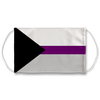 Demisexual Flag Face Mask